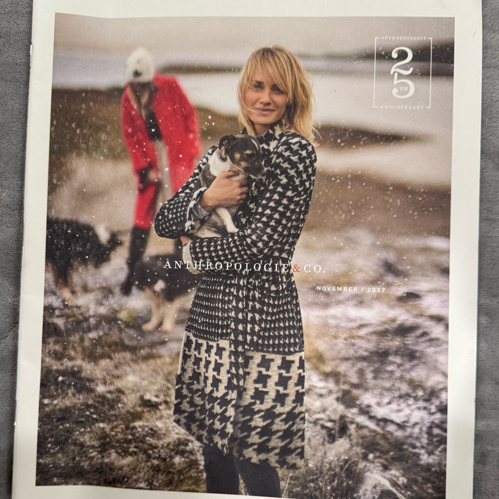 Anthropologie & Co. 25th Anniversary Catalog November 2017